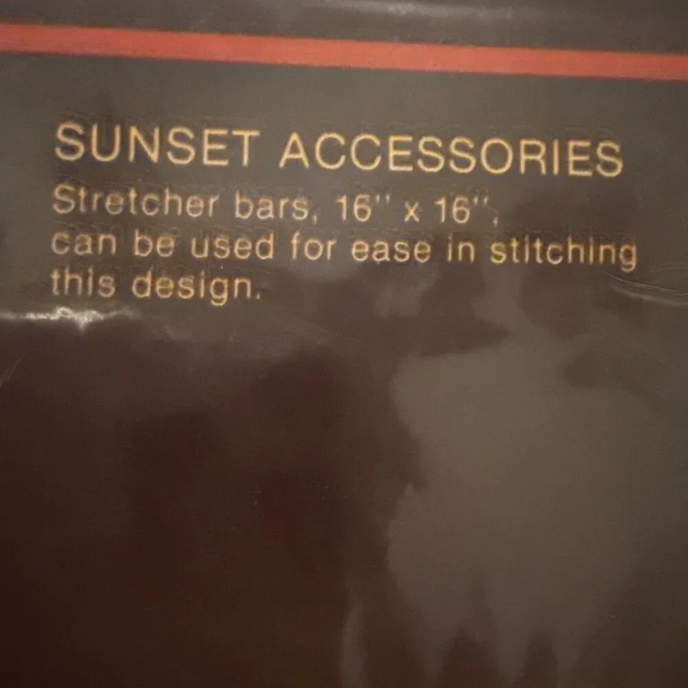 Sunset Stitchery 2882 Welcome Baby Needlecraft Vintage 1984 Craft Kit New